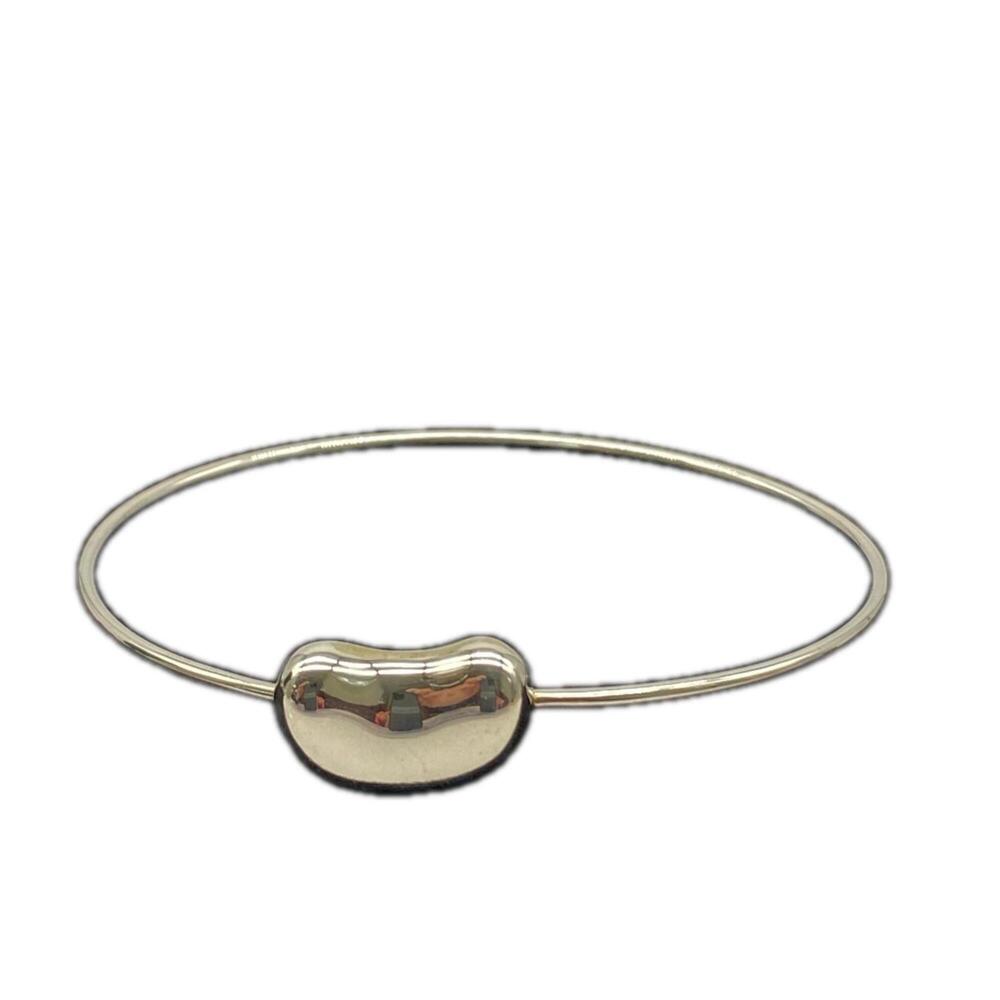 TIFFANY&Co. Tiffany & Co. Elsa Peretti Bean Bangle SV925 Silver Women's